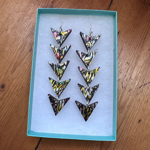 Limited Edition Rainbow Arrow Earings