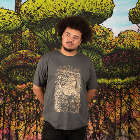 Organic cotton t-shirt "Lion"