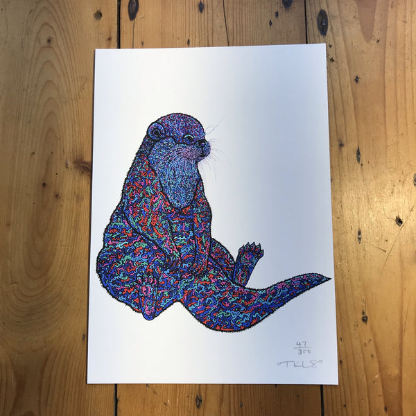 "Harry Otter-Know-Better" Art Print